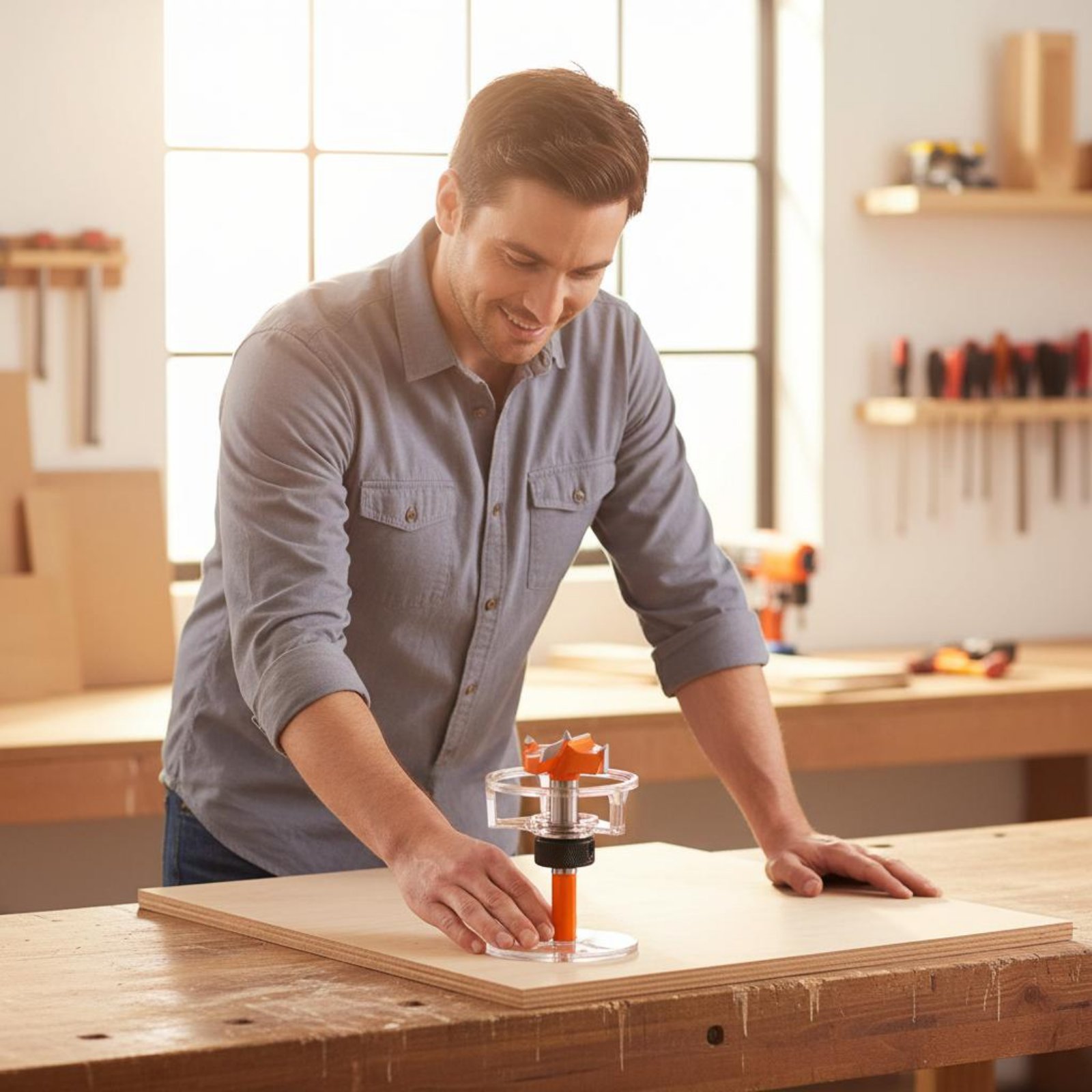 35mm Cup Drilling Jig Adjustab - Cabinet Hinges recension och pris