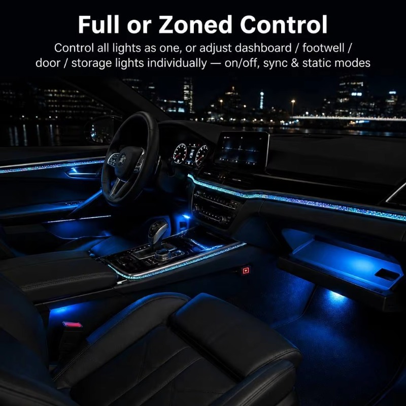 Car Ambient Lighting Kit 18 in - Door Handle recension och pris