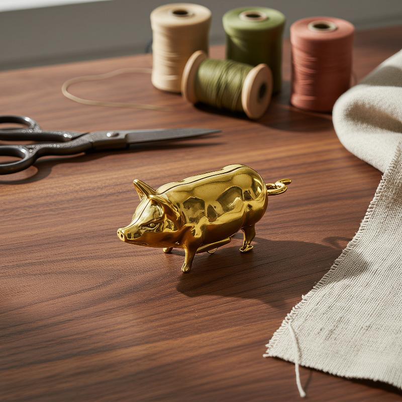 Antique Pig Mini Tape Measure  - Tape Measure recension och pris