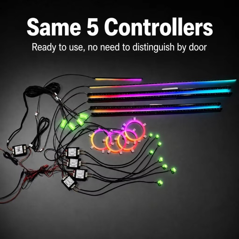 Car Ambient Lighting Kit 18 in - Door Handle recension och pris