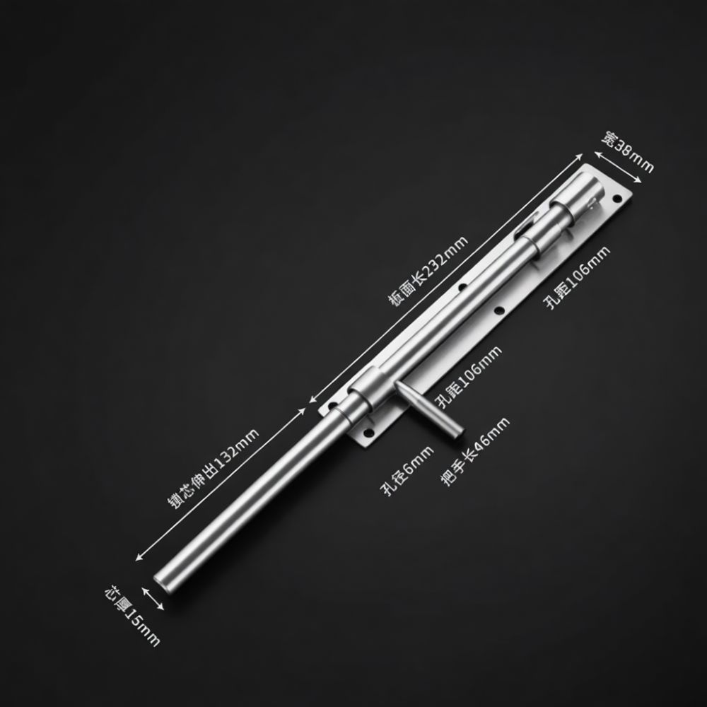 304 Stainless Steel Door Bolt  - Home Improvement Fence recension och pris