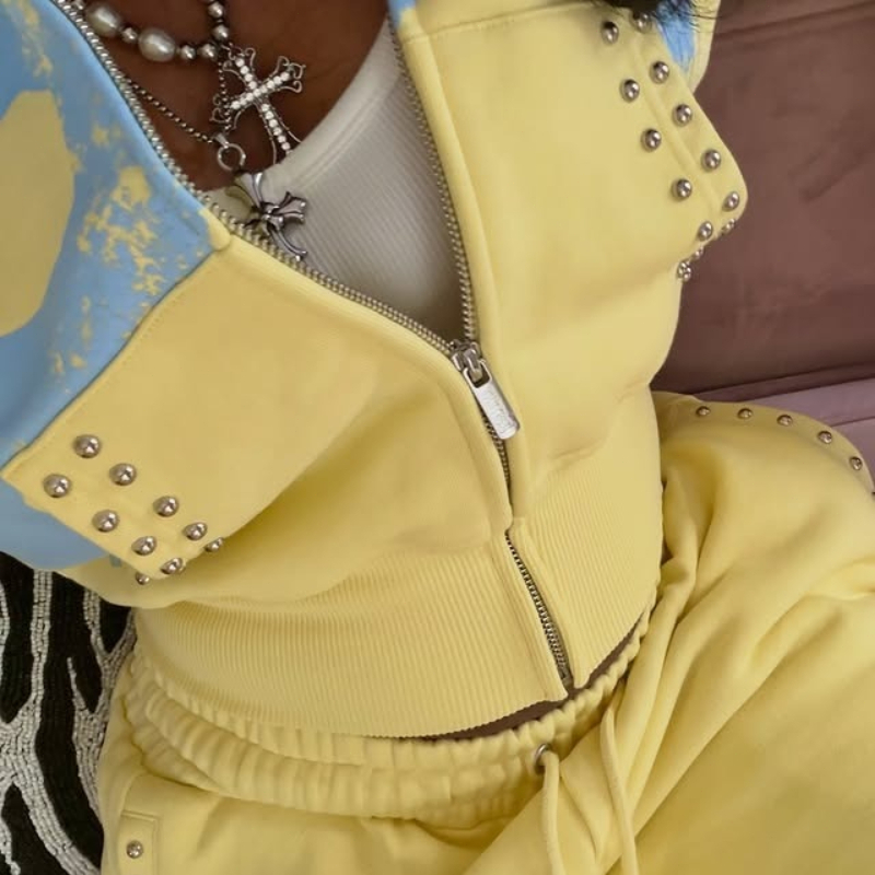 2 Pcs Hoodie Co-ords Yellow Me - Wallpaper recension och pris