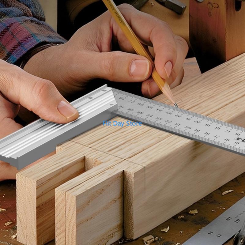 F92C Aluminum Square Ruler For - Home Improvement Mark recension och pris