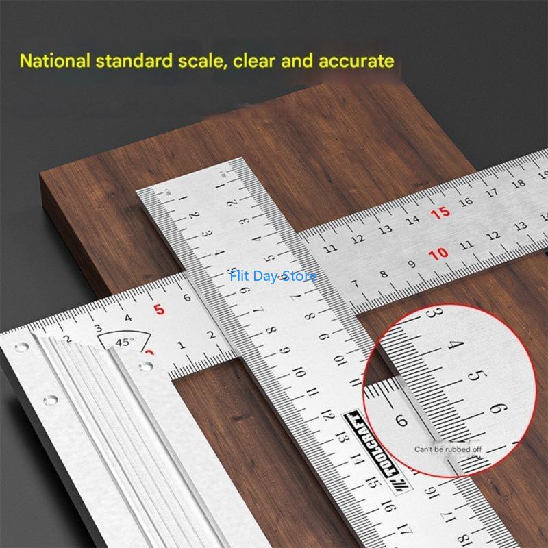 F92C Aluminum Square Ruler For - Home Improvement Mark recension och pris