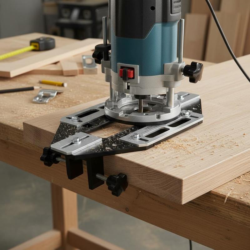 Aluminum Alloy Mortise Templat - Cabinet Hinges recension och pris