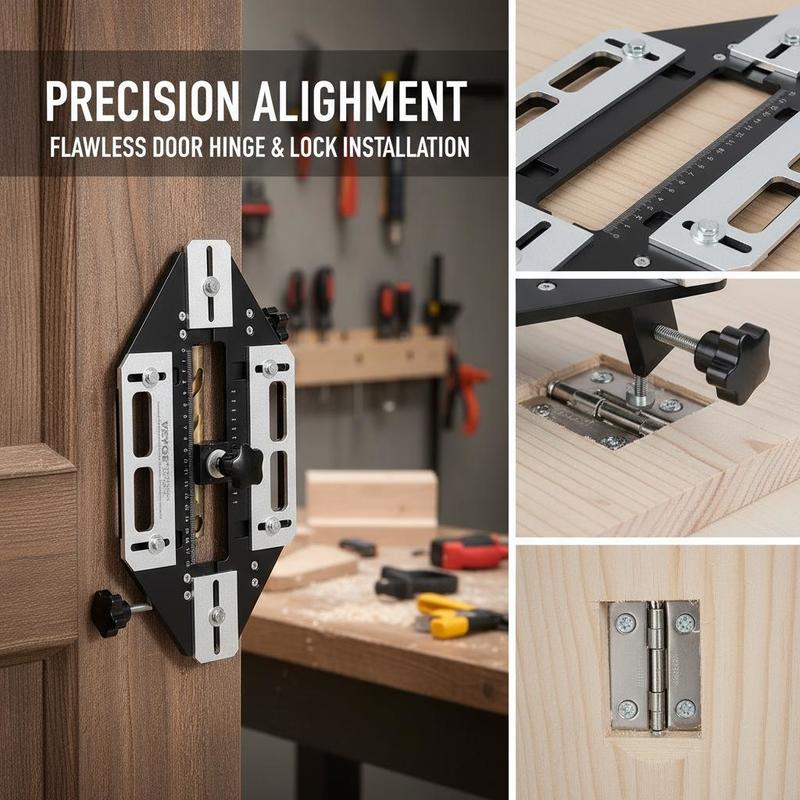 Aluminum Alloy Mortise Templat - Cabinet Hinges recension och pris