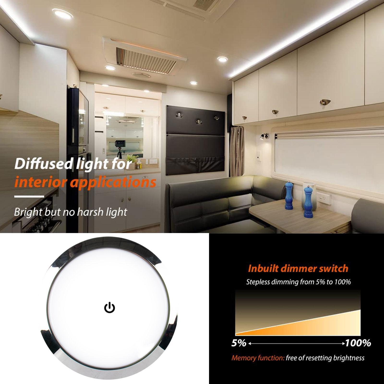 RV Interior Ceiling LED Light  - Light Switch recension och pris