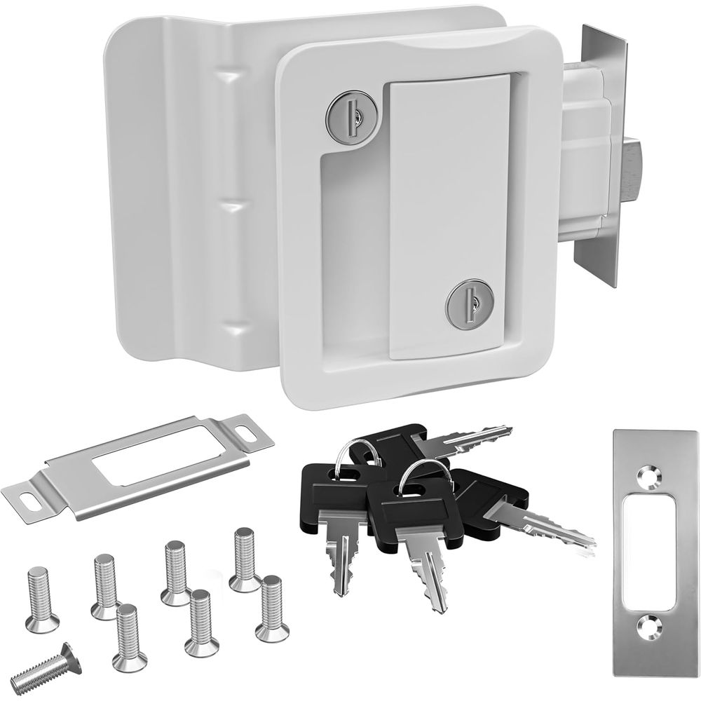 RV Door Lock Replacement with  - Door Handle recension och pris