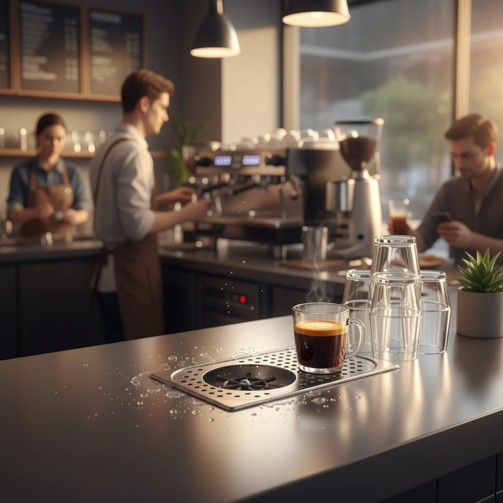 Automatic Cup Rinser Multi-Ang - Faucet recension och pris