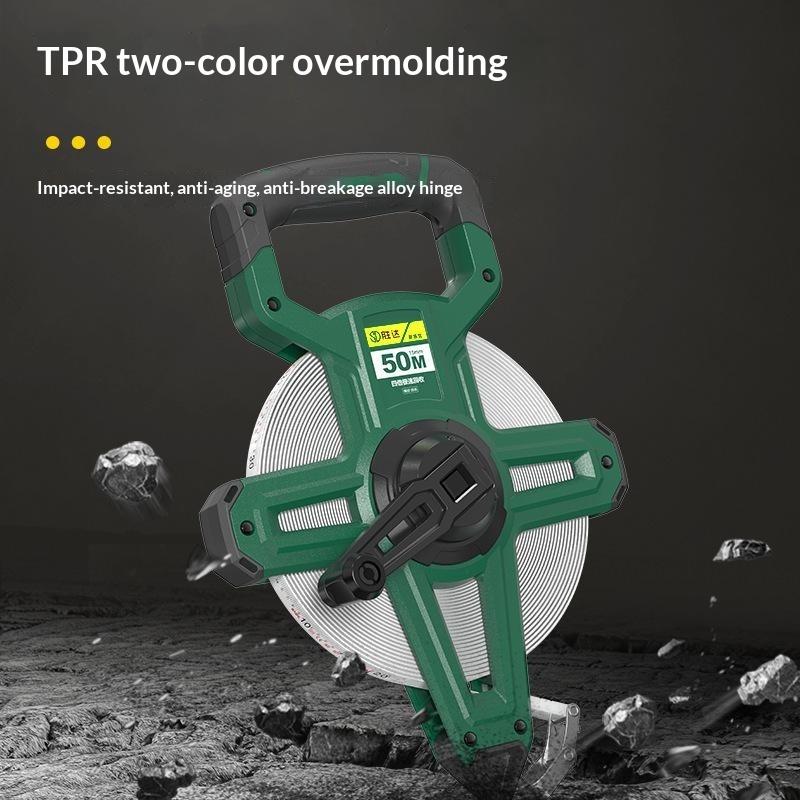 30m/50m/100m Portable Fiber Ta - Tape Measure recension och pris