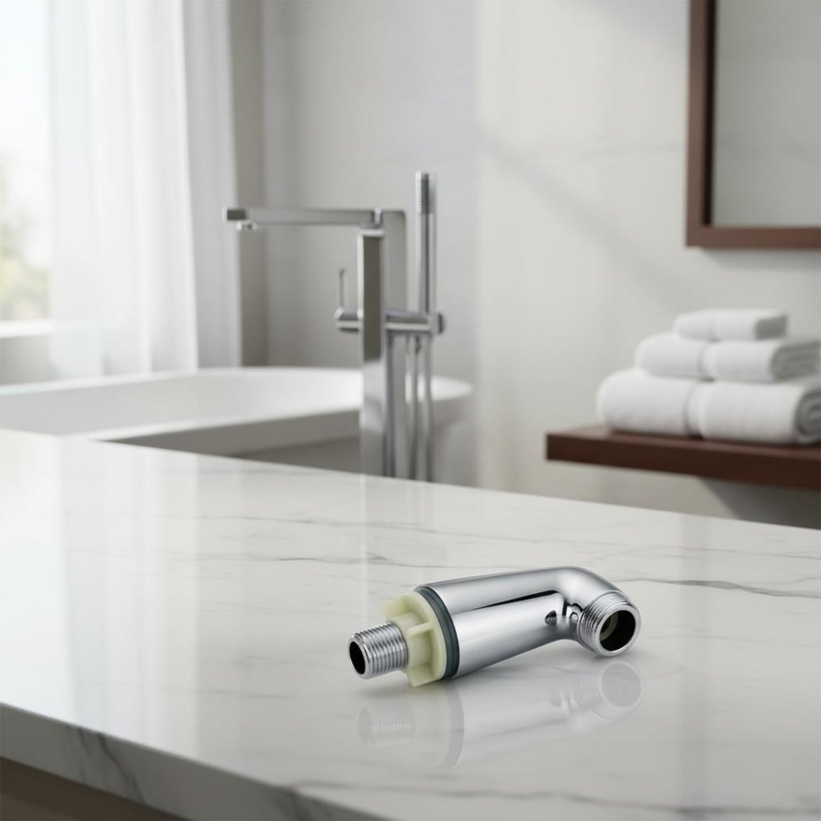 2 Pieces Bathtub Faucet Mounti - Faucet recension och pris