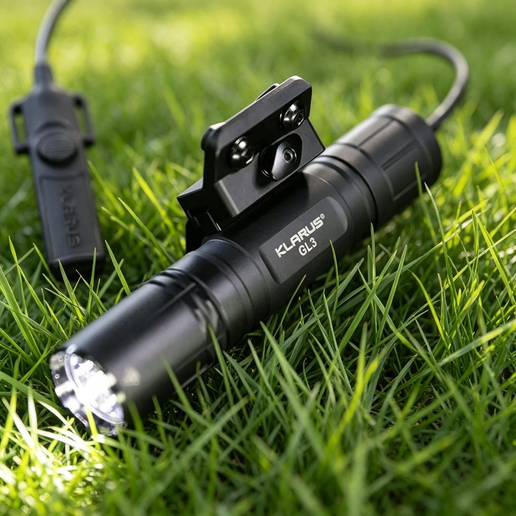 Klarus GL3 Tactical Flashlight - Light Switch recension och pris