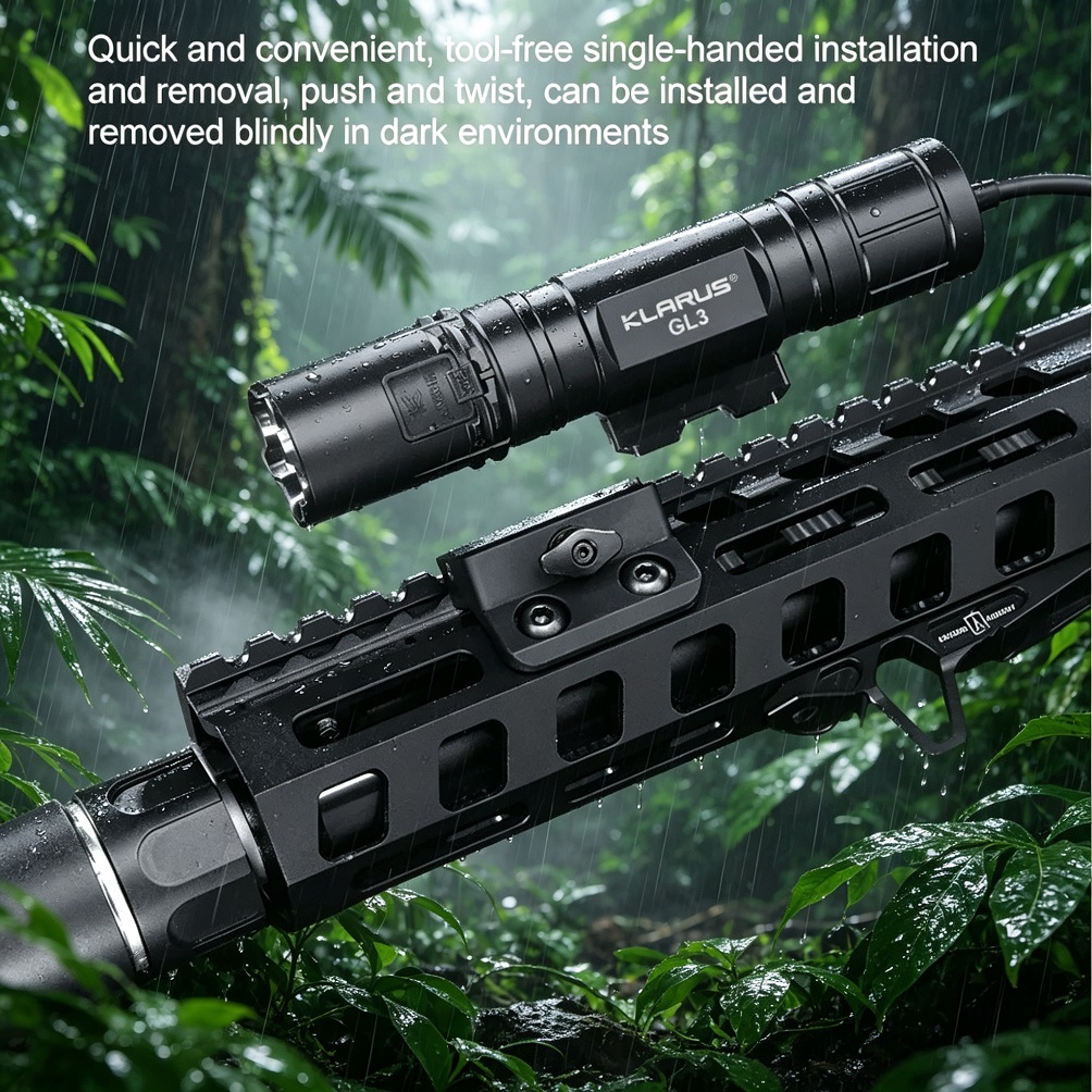 Klarus GL3 Tactical Flashlight - Light Switch recension och pris