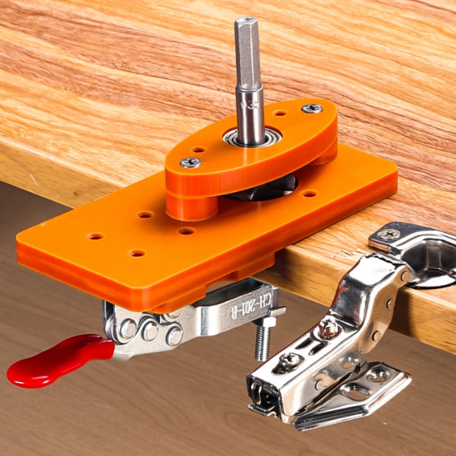 35mm Hinge Drilling Jig Easy t - Cabinet Hinges recension och pris