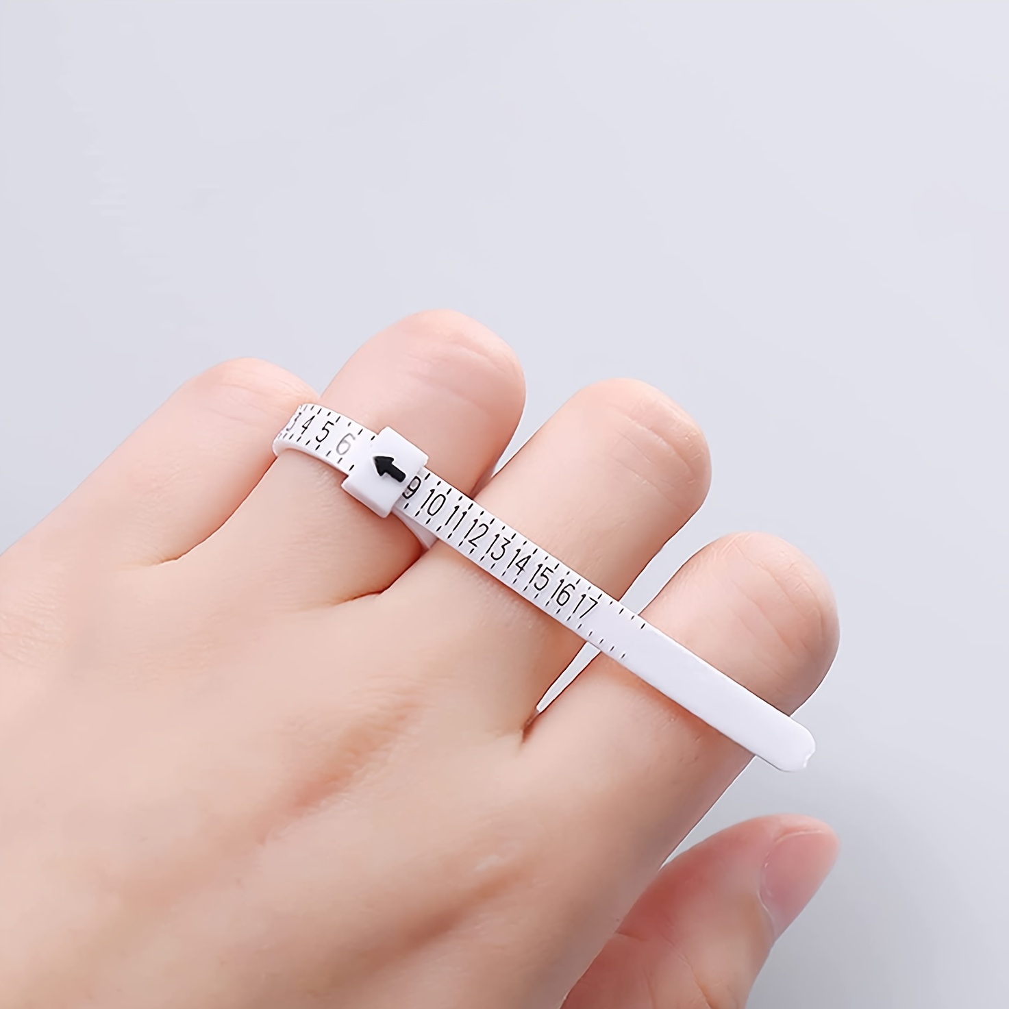 White Ring Sizer Tool - Soft A - Tape Measure recension och pris