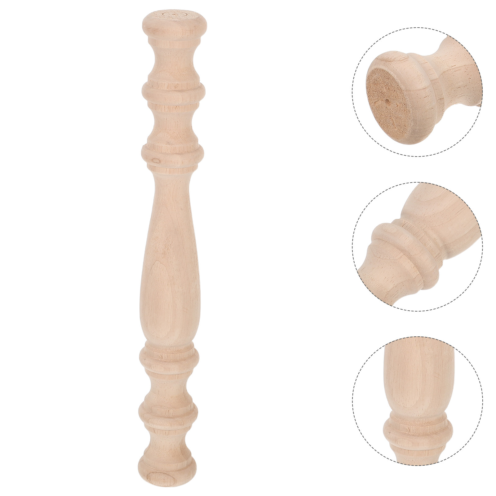 Unpainted Wood Baluster Post E - Home Improvement Fence recension och pris