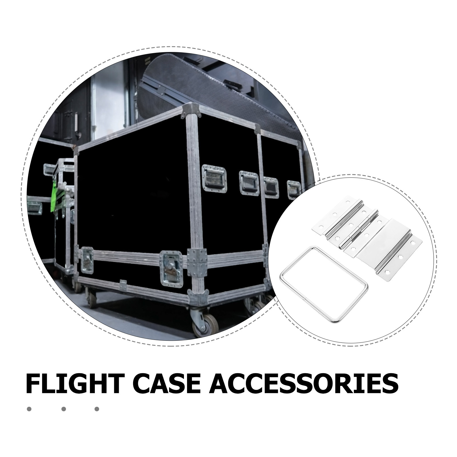 4Pcs Foldable Flight Case Hard - Cabinet Hinges recension och pris