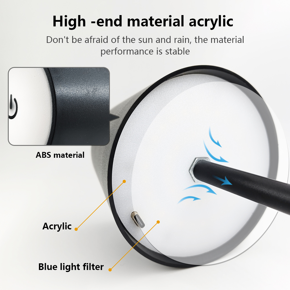 LED Rechargeable Desk Light Wi - Light Switch recension och pris
