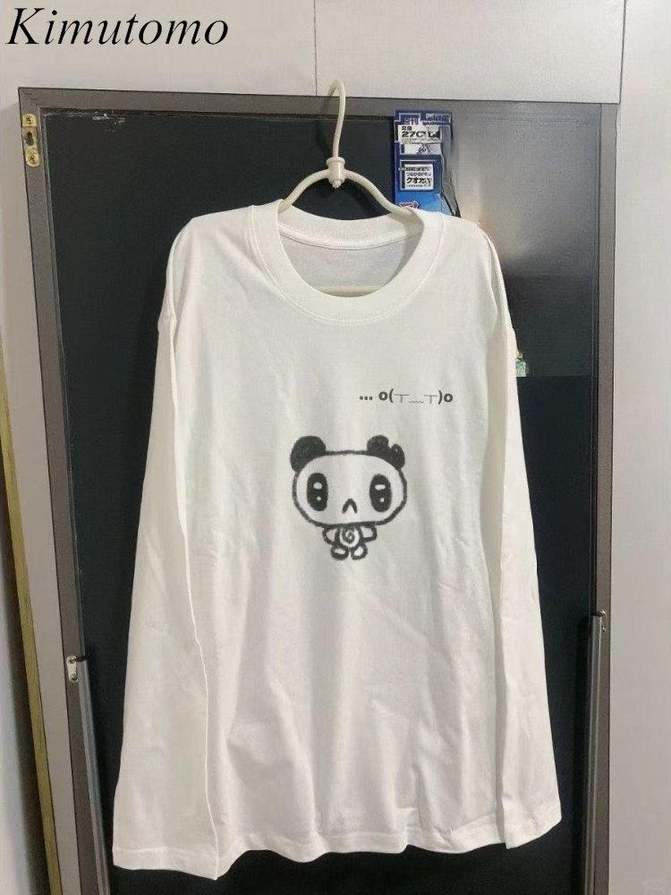 Kimutomo T Shirts Women Cartoo - Wallpaper recension och pris