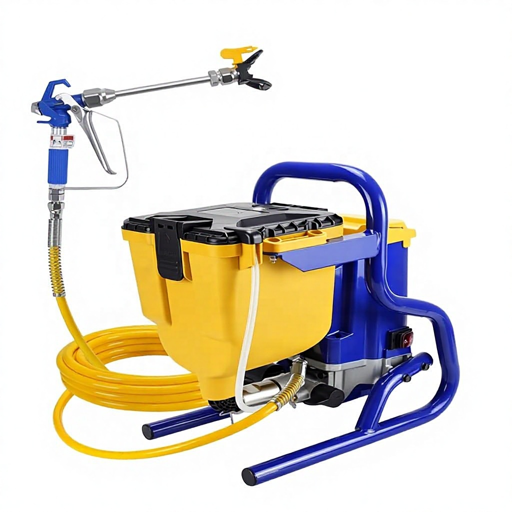 Portable Airless Paint Sprayer - Home Improvement Fence recension och pris