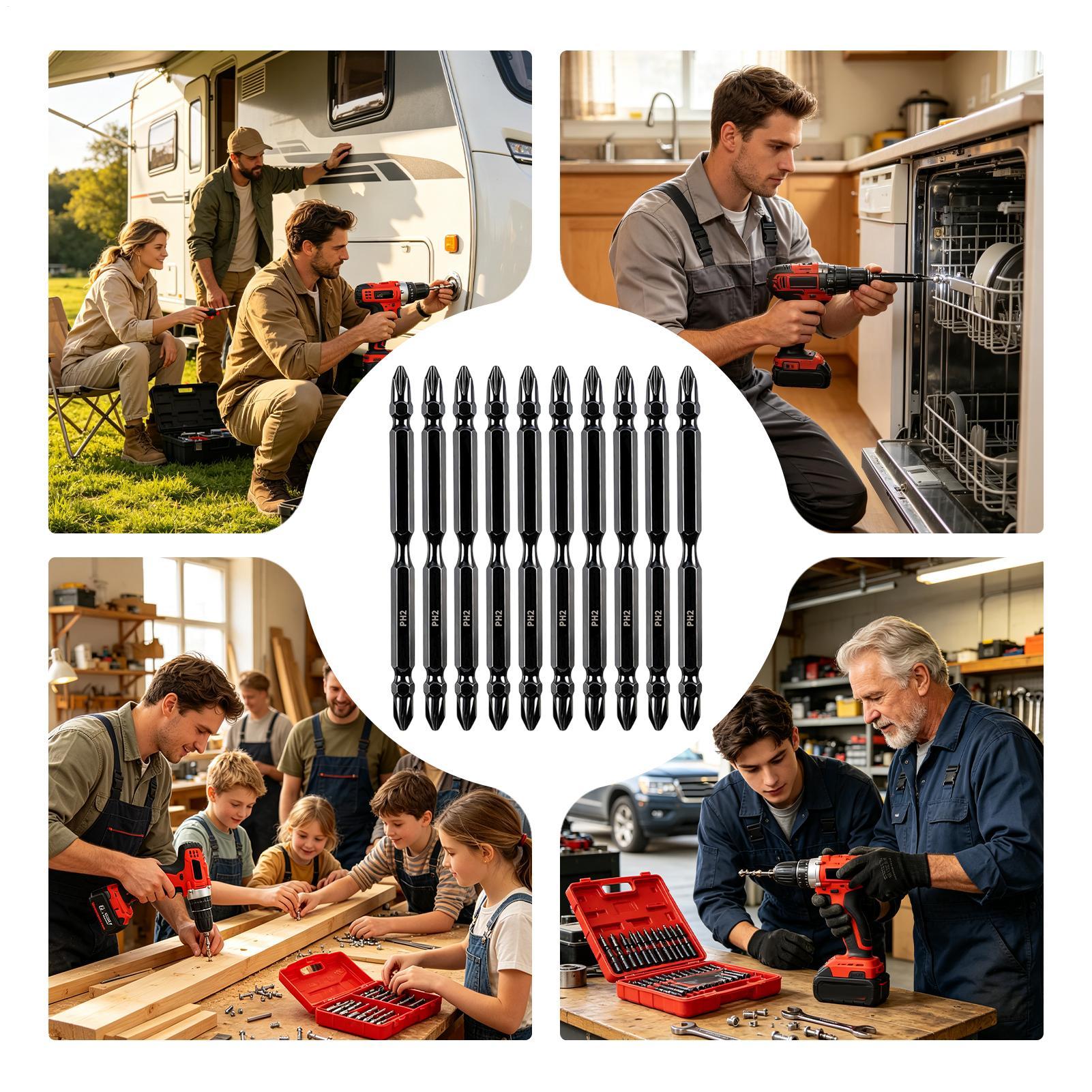 Magnetic Bits Double-Ended Mag - Drill Bits recension och pris